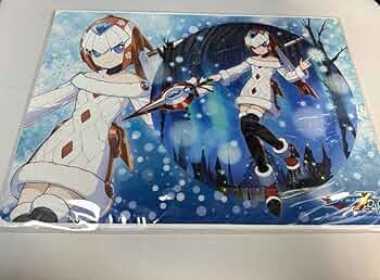 ロックマンゼロ レヴィアタン　プレイマット グッズ: ロックマン ゼロ キャラクター万能ラバーマット
